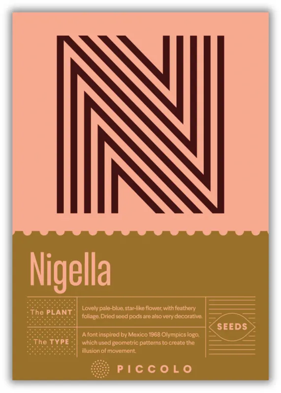 Bestel nu | Piccolo Seeds N - Nigella - Juffertje in het Groen