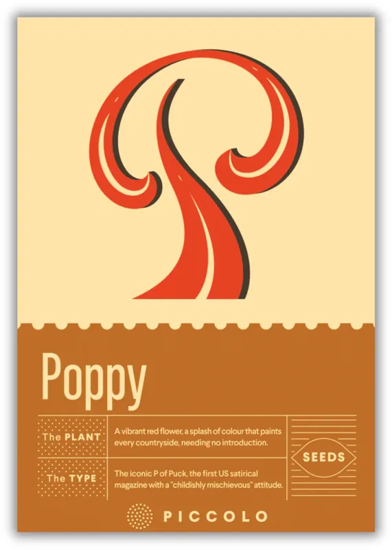 Veel gekozen - Piccolo Seeds P - Poppy - Klaproos
