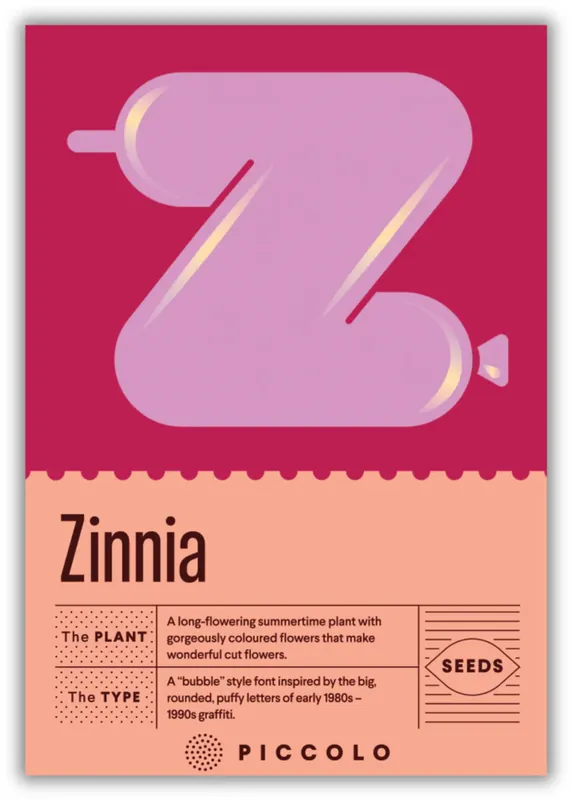 Snelle verzending | Piccolo Seeds Z - Zinnia - Lagei Zinnia