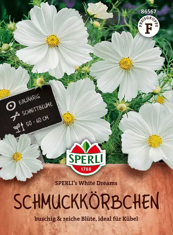 Sperli Cosmea - White Dreams | Hoge kwaliteit