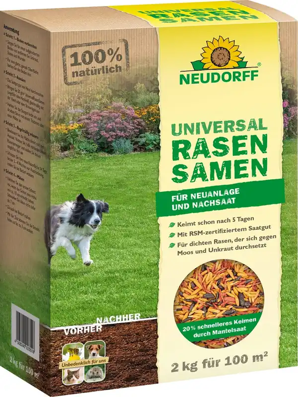 Slechts tijdelijk - Neudorff Universeel Gazonzaad, 2 kg
