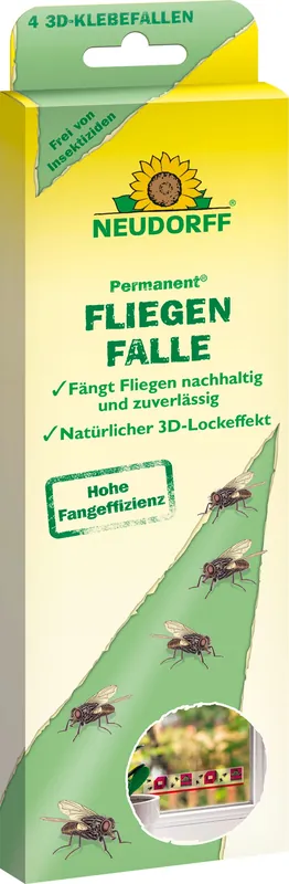 Extra voordeel | Neudorff Permanente Vliegenval, 4 stuks