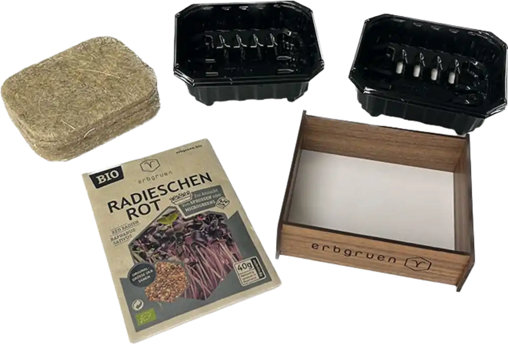 Uitverkoop | erbgruen Microgoenten Kweekset