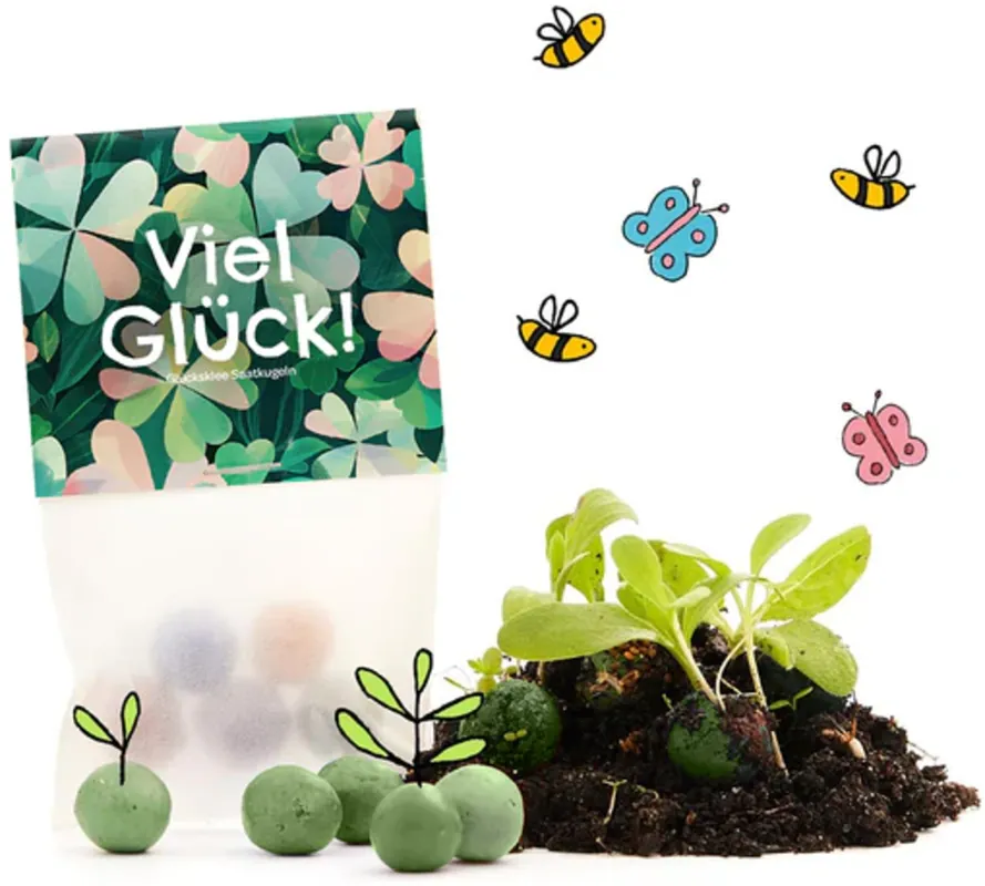 Die Stadtgärtner Bloemenknikkers "Veel Geluk" - Veel gekozen
