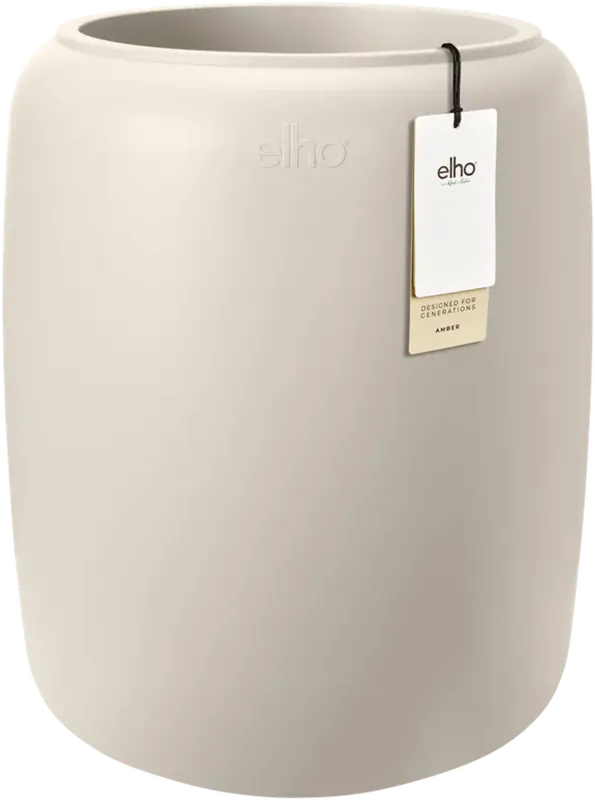 elho amber beads medium 40cm, linnen wit | Bespaar meer