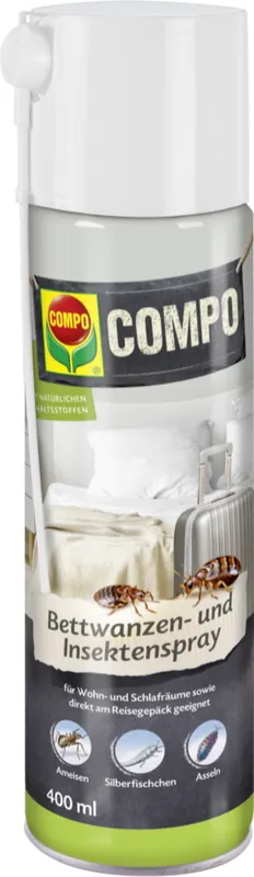 Korting | COMPO Bedwantsen- en insectenspray, 400 ml