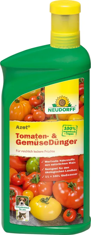 Neudorff Azet Tomaten- en Groentemeststof, 1 L - Bespaar nu
