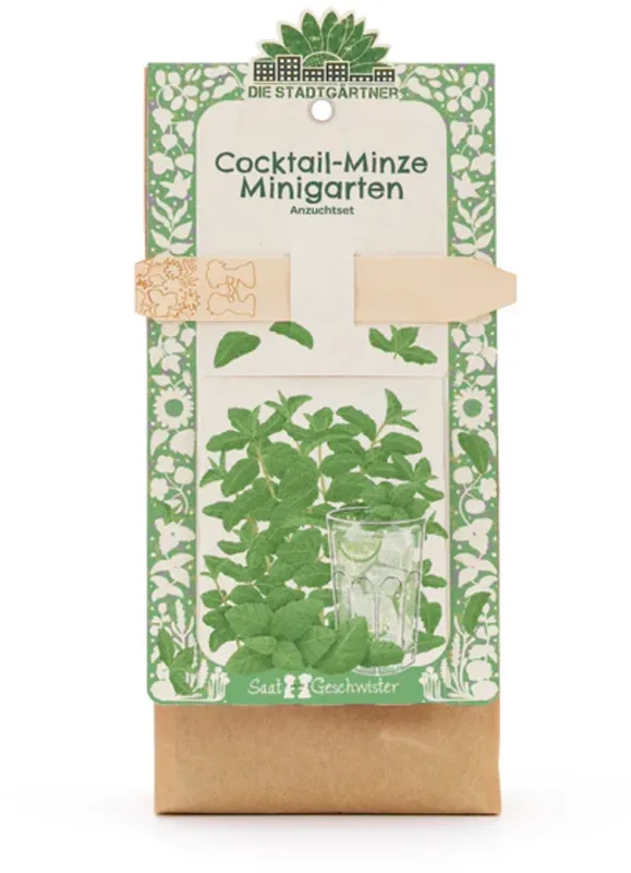 Die Stadtgärtner Minituin - Cocktail Munt | Prijs verlaagd