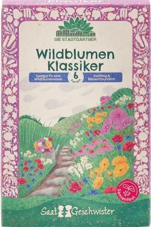 Topdeal | Die Stadtgärtner Saatgeschwister - Zadenset Wildflower Classic