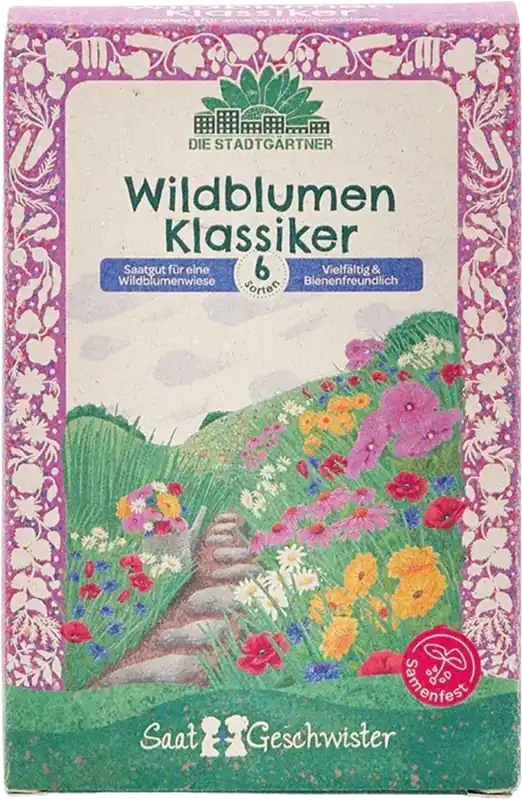 Topdeal | Die Stadtgärtner Saatgeschwister - Zadenset Wildflower Classic