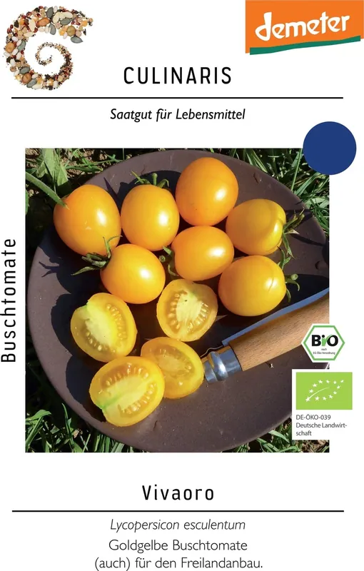 Direct van de fabrikant - Culinaris Vivaoro - Biologische Bostomaat