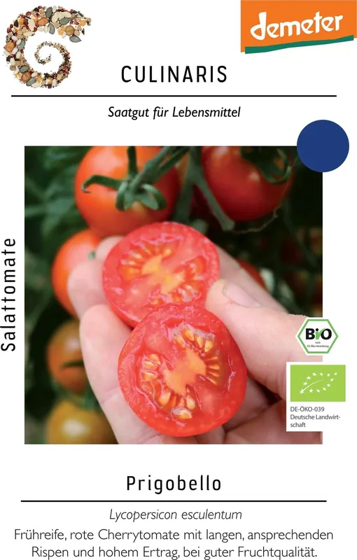 Culinaris Prigobello Biologische Cherrytomaat - Verlaagde prijs