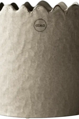 DBKD FLOWERY - Bloempot Beige, Ø16 cm - Populair