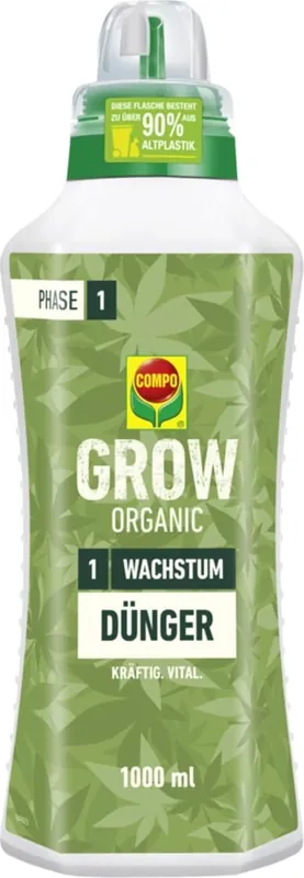 Voordelig | COMPO Grow Organic Speciale Meststof - Groei, 1 L