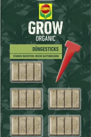 Populair - COMPO Grow Organic - Meststofsticks, 20 stuks