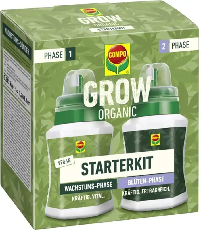 Veel gevraagd - COMPO Grow Organic Pflanzen Booster - Starterkit
