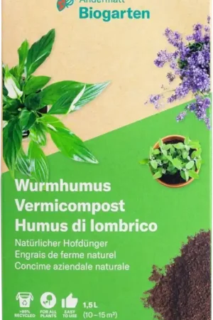 Andermatt Biogarten Wormhumus, 7,5 Liter - Speciale aanbieding