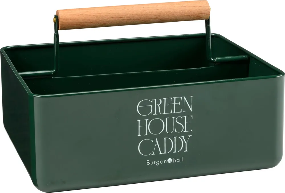 Laatste dagen - Burgon & Ball Caddy "Greenhouse" - Heritage Green