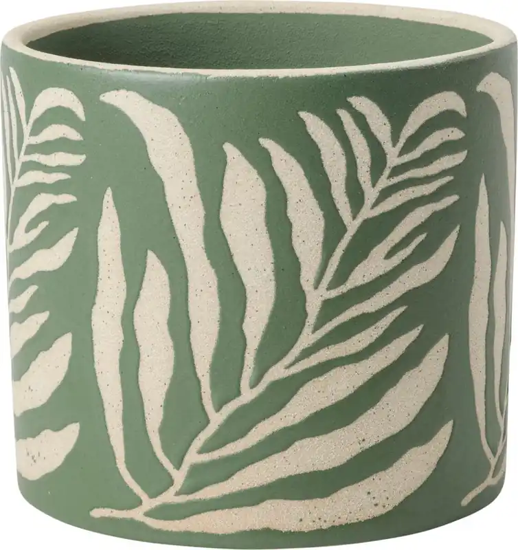 Topdeal - Burgon & Ball Kamerplantenpot "Collector" - Blad, ⌀ 16 x 16 cm