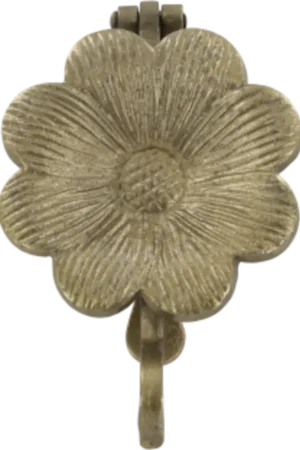 Chic Antique Deurklopper "Bloem" - Bespaar nu