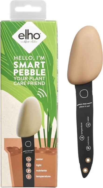 elho smart pebble slimme meter - aardebruin | Voeg toe aan winkelwagen