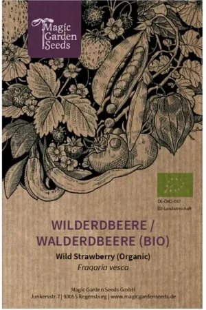 Magic Garden Seeds Biologische Wilde Aardbei Zaden - Nu beschikbaar