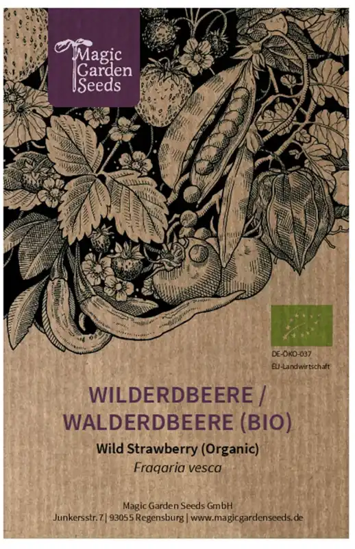 Magic Garden Seeds Biologische Wilde Aardbei Zaden - Nu beschikbaar
