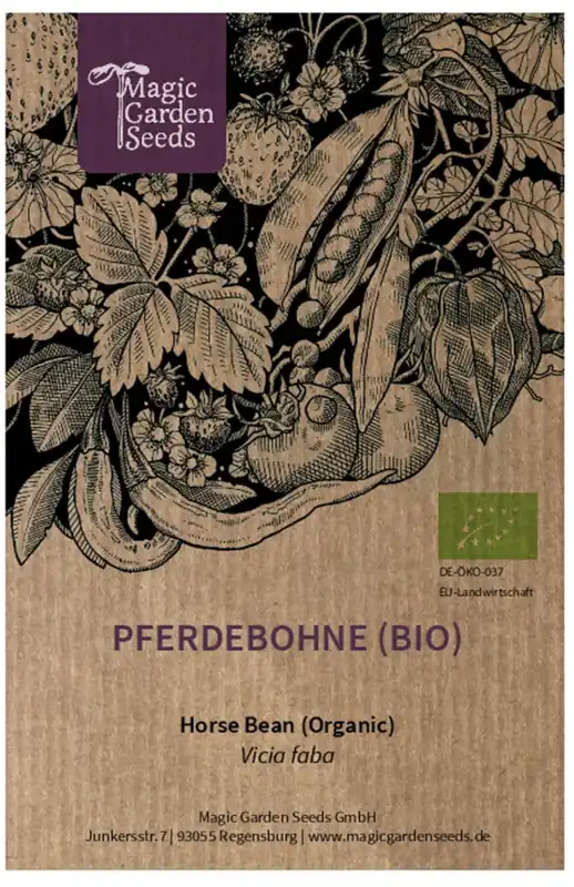 Magic Garden Seeds Biologische Paardenbonen / Veldbonen Zaden | Prijsverlaging