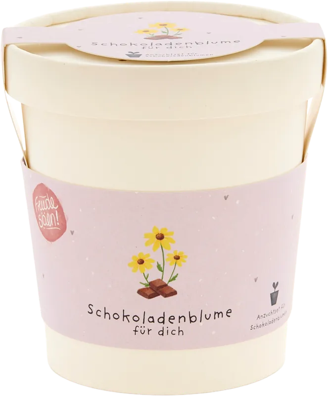 Nieuw in het assortiment - Die Stadtgärtner Kweekset "Schokoladenblume"