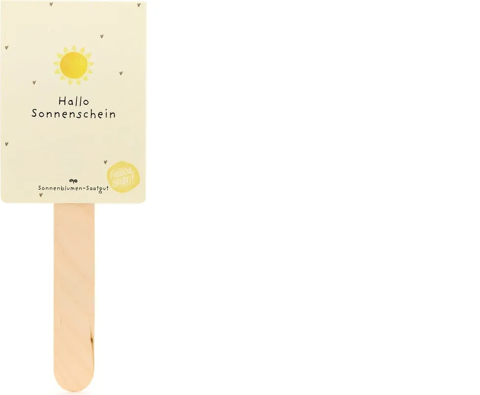 Die Stadtgärtner Complimenten - Zaadgroeten - Hallo Sonnenschein - Nieuw in het assortiment