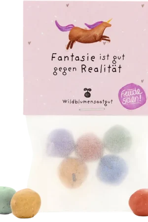 Voordelig | Die Stadtgärtner Complimenten - Pergamin - Fantasie ist gut gegen Realität