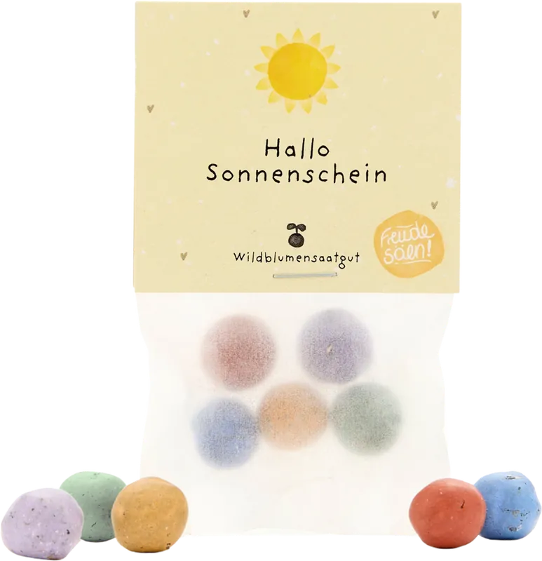 Prijs verlaagd - Die Stadtgärtner Complimenten - Glassine - Hallo Sonnenschein