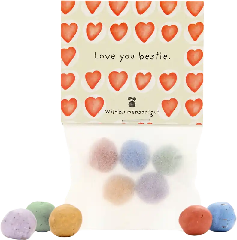 Populair | Die Stadtgärtner Complimenten - Glassine - Love You Bestie