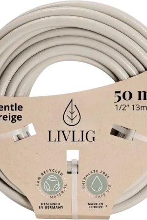 Bespaar nu - Livlig Design Tuinslang 50m, Greige