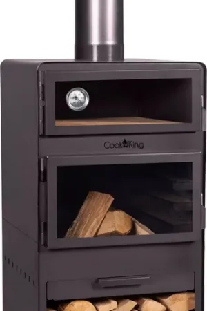 Beste prijs | CookKing Vento Plus Terrasverwarmer Inclusief Pizzaoven