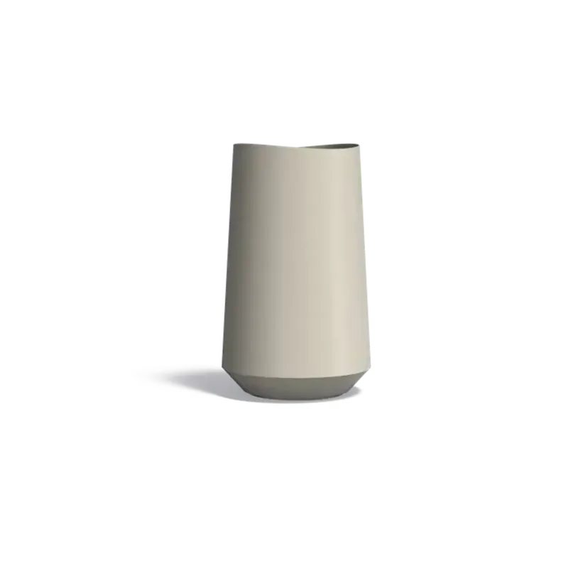 ADEZZ VELIS Aluminium Plantenbak - Zijdegrijs, Ø 60 x 100 cm | Speciale aanbieding