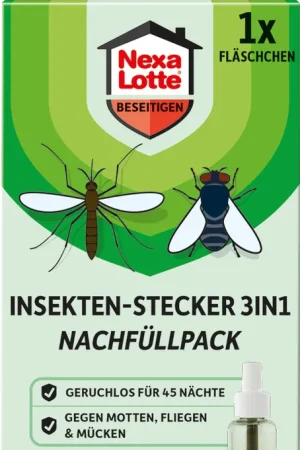 NexaLotte Insectenstekker 3in1 Navulverpakking, 35 ml - Veilige betaling