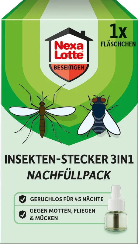 NexaLotte Insectenstekker 3in1 Navulverpakking, 35 ml - Veilige betaling