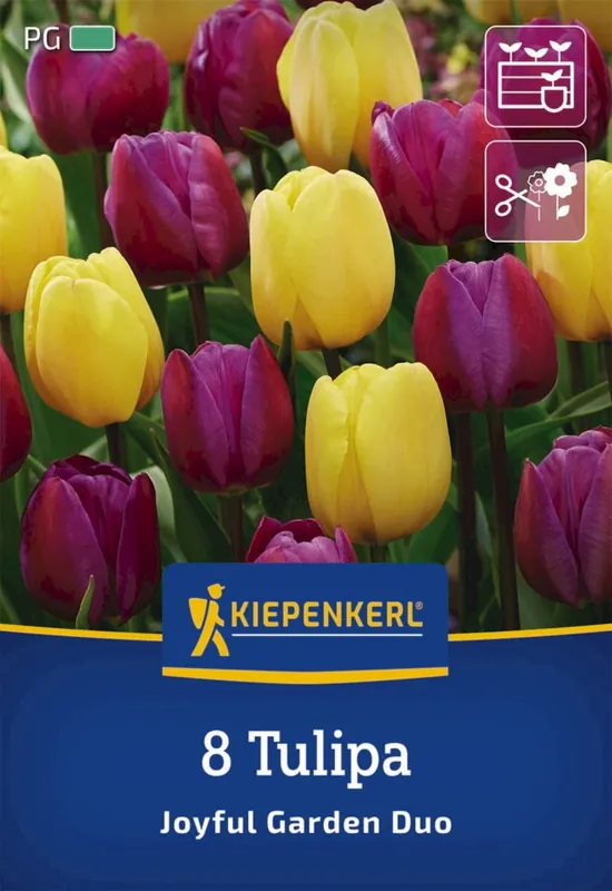 Voordelig - Kiepenkerl Tulpen Mix Joyful Garden, 8 stuks