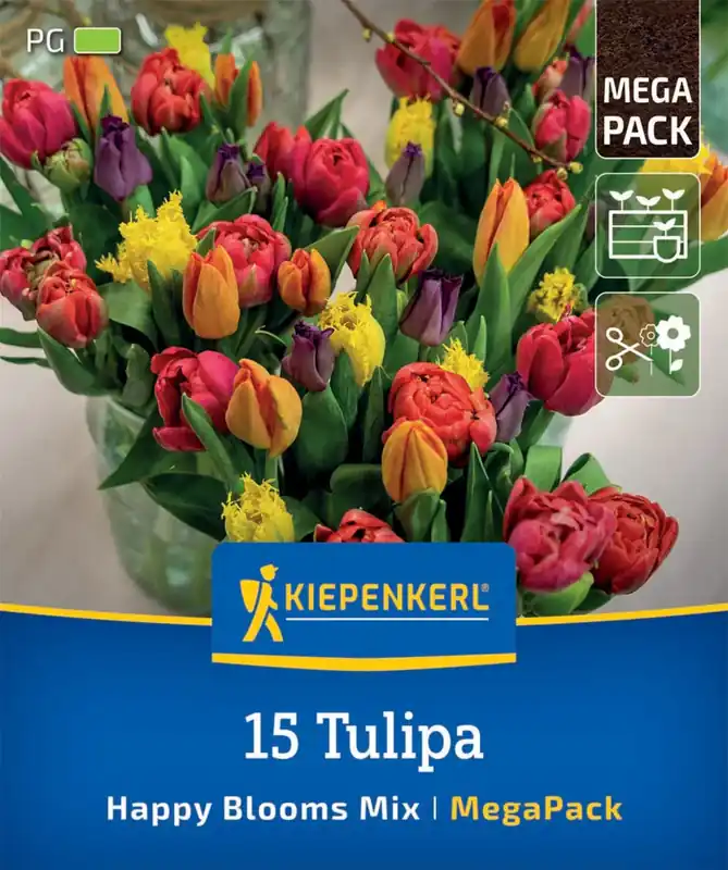 Populair | Kiepenkerl Mega-Pack Happy Blooms, 15 stuks