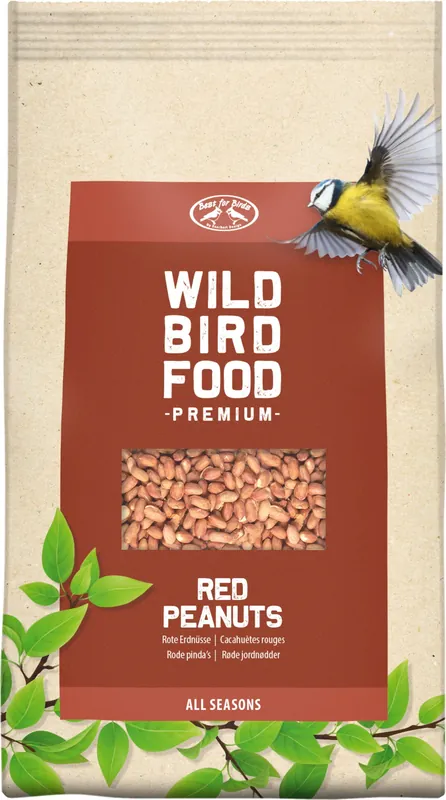 Esschert Design Rode Pinda‘s, 1 kg - Mis het niet