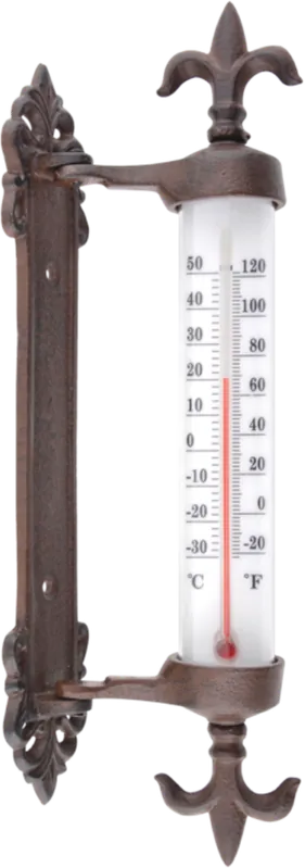 Esschert Design Gietijzeren Raamkozijnthermometer - Zeer goed beoordeeld