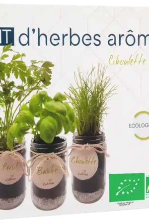 Sale - Cultivea Ready to Grow Set Kruiden (Basilicum, Peterselie, Bieslook)