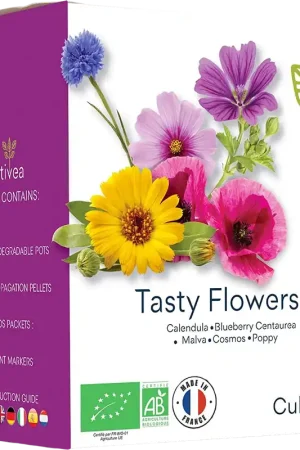 Fabrieksprijs - Cultivea Mini Kit "Tasty Flowers"