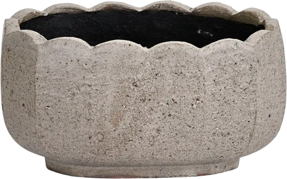 Laatste kans - Garden Trading Scallop Ovale Bloempot