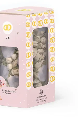 Die Stadtgärtner Bloemenconfetti Popper - Ja! - Klaar voor verzending