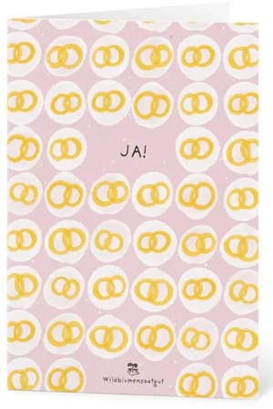 Voordelig | Die Stadtgärtner Wenskaart met Bloemzaadjes - Ja!