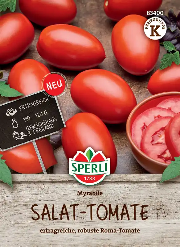 Nieuw product | Sperli Roma Tomaat "Myrabile"