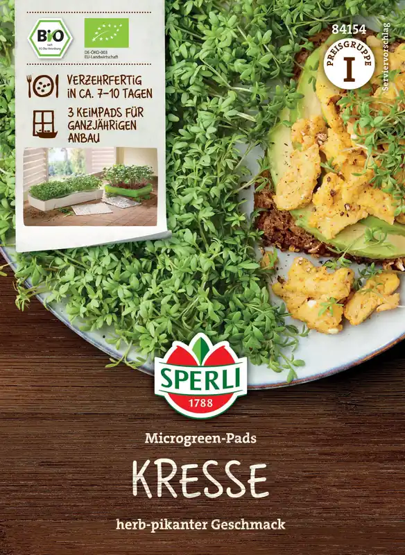 Zojuist toegevoegd | Sperli BIO Microgreen-Pads Tuinkers