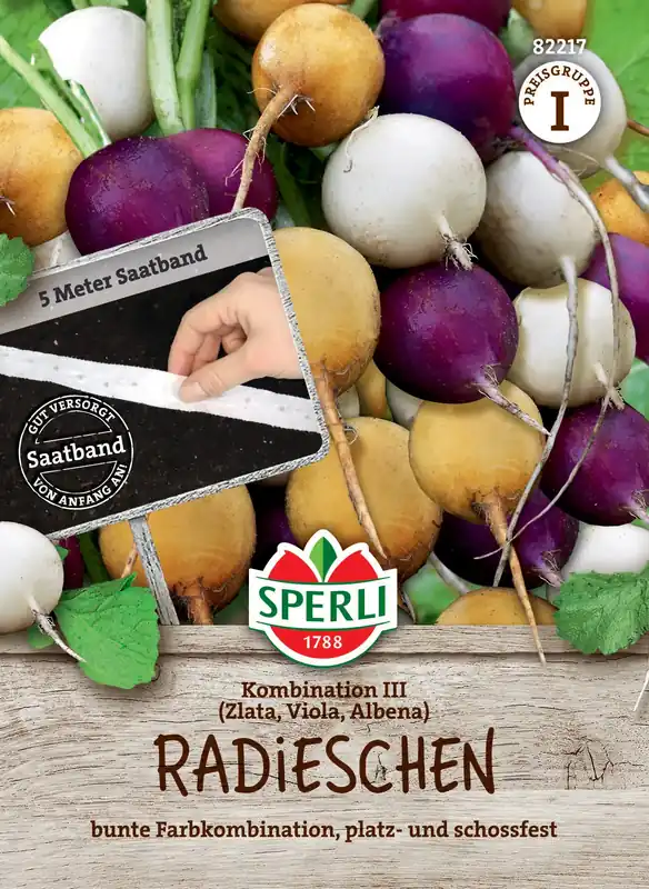 Op = op - Sperli Radijs "Kombination III" Zaadband